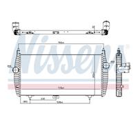 Intercooler Refrigerado por Aire Aluminio para Peugeot 407 Sw 6E _ Coupé 6C _ 9D