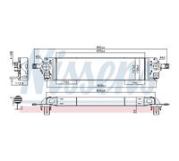 Intercooler Refrigerado por Aire Aluminio para Renault Koleos I Hy _ X-Trail T31
