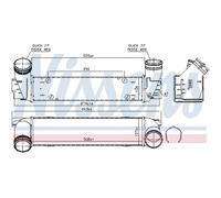 Intercooler Refrigerado Por Aire De Aluminio Para BMW X1 E84 Z4 Roadster E89