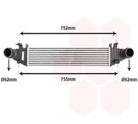 Intercooler Refrigerado Por Aire De Aluminio Para Mercedes-Benz Clase C T-Model