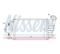 Intercooler Aluminio 96794 NISSENS para VW SEAT