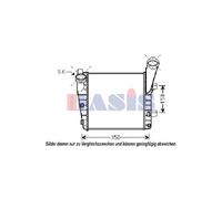 Intercooler Turbo Compatible Para Porsche Cayenne 955 290X280X62