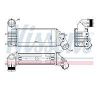 Intercooler NISSENS 96765