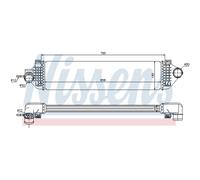 Intercooler Turbo LLC NISSENS Para Ford C-Max II DXA/CB7 DXA/CEU Grand