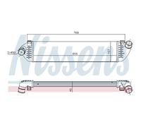 Intercooler Turbo LLC NISSENS Para Ford Kuga II DM2 WA6 BA7 DA