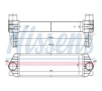Intercooler Turbo LLC NISSENS Para Ford Tourneo Connect Transit P65