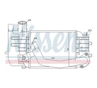 Intercooler Turbo LLC NISSENS Para Toyota Yaris SCP9_ NSP9_ KSP9_