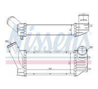 Intercooler Turbo Refrigerador LLC Nissens para Citroën Berlingo Mf M _ N2 N1