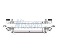 Intercooler Turbo Refrigerador LLC Nissens para Mercedes-Benz Clase E W211 S211