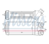 Intercooler Turbo Refrigerador LLC Nissens para Peugeot Partner Combispace 5_ G