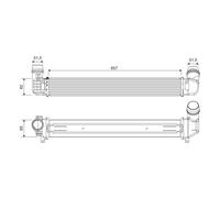VALEO 818389 Intercooler