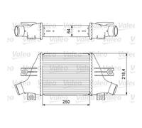 Intercooler VALEO 818638