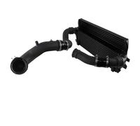 Intercoolers Para BMW 535i 640i 740i N55 Tubo Actualización Aleta Intercooler Aluminio Con Kit Tubo De Carga + Tubo Refuerzo