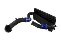 Intercoolers Para BMW 535i 640i 740i N55 Tubo Actualización Aleta Intercooler Aluminio Con Kit Tubo De Carga + Tubo Refuerzo
