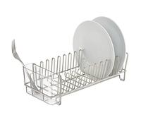 InterDesign Classico-Escurreplatos Compacto, Satinado/Transparente