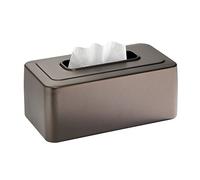 InterDesign Olivia Facial Caja de pañuelos Funda/Soporte para Mueble de baño encimeras - Lino