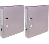 Interdruk Archivador de palanca A4 75 mm - Color Pastel Nude (Paquete de 2)