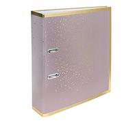 Interdruk Archivador de palanca A4 75 mm - Diseño Metálico - Satin Gold Sparkling