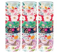 Interdruk Cinta adhesiva de papel washi, jardín, 15 mm x 5 metros
