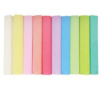 Interdruk Paquete de 10 Rollos de Papel Crepé - 25 x 200 cm - Pastel