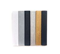 Interdruk Rollos de papel crepé - 25 x 200 cm - Juego de 6 - Monocromo