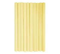 Interdruk - Rollos de papel crepé para niños, bricolaje y decoraciones - Paquete de 10 rollos (50 cm x 200 cm, 28 g/m2) - 33 amarillo pastel