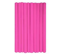 Interdruk - Rollos de papel crepé para niños, bricolaje y decoraciones - Paquete de 10 rollos (50 cm x 200 cm, 28 g/m2) - 11 rosa claro