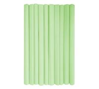 Interdruk - Rollos de papel crepé para niños, bricolaje y decoraciones - Paquete de 10 rollos (50 cm x 200 cm, 28 g/m2) - 39 verde pistacho pastel