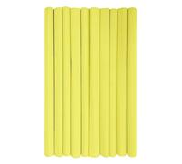 Interdruk - Rollos de papel crepé para niños, bricolaje y decoraciones - Paquete de 10 rollos (50 cm x 200 cm, 28 g/m2) - 03 Limón