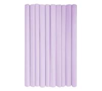 Interdruk - Rollos de papel crepé para niños, bricolaje y decoraciones - Paquete de 10 rollos (50 cm x 200 cm, 28 g/m2) - 36 morado lavanda pastel
