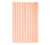 Interdruk - Rollos de papel crepé para niños, bricolaje y decoraciones - Paquete de 10 rollos (50 cm x 200 cm, 28 g/m2) - 35 naranja melocotón pastel
