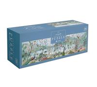 Interdruk - Rompecabezas panorámico de 1000 Piezas para Adultos - Jardín Secreto n.º 3, diseño Colorido