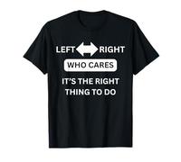 ¡Interés estadounidense que le importa que sea lo correcto! Camiseta