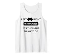 ¡Interés estadounidense que le importa que sea lo correcto! Camiseta sin Mangas