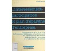 Intéressement-participation Et Plan Dépargne Dentreprise (ebook)