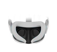 Interfaces faciales VR de silicona para Quest3, cómodas y duraderas