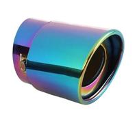 Interfaz 63mm Salida Única Punta Escape Universal Para Coche Silenciador Automático Acero Inoxidable Tubo Garganta Trasera 1,5 L-2,2 L Silbato Coche Escape Tubo Silenciador(See the Figure F)