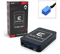 Interfaz Bluetooth - USB MP3 - Auxiliar para el Coche Renault | Kit de transmisión de Audio a Manos Libres | Cargador | Jack Jack | Carcasa Oculta | Accesorio para la Radio del Coche | Accesorio para