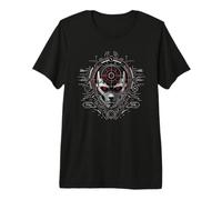Interfaz cibernética futurista HUD Gear AI Core Art Camiseta Premium