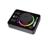 Interfaz de Audio - Consola De Mezclador De Voz En Tiempo Real, Equipo De Transmisión De Control Táctil | Dispositivo De Grabación Recargable 48Khz, Herramienta De Transmisión Portátil, Configuración