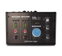 Interfaz de Audio Solid State Logic SSL 2+ USB 2 entradas/4 salidas 24 bit 192 kHz Black