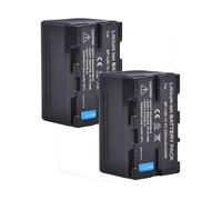 Interfaz De Batería For BP-U100 BP-U30 U60 U65 U90, Compatible con Sony EX260 EX280 Z280 FS5 PXW-FX9 FS7 FX6 Z190 EX1R EX200 F3(2 pcs 2200mAh)