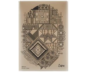 Interfaz de carpeta de estampado de impresiones texturizadas 3D Sizzix por Georgie Evans, 664506