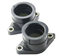 Interfaz de goma de la sobrecubierta del colector de admisión del carburador compatible con TT350 1986-1987 XT350 1985-2000 55V135860100 Alternativa compatible