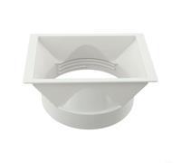 Interfaz de manguera de escape de aire acondicionado portátil Chigo, conector de 15 cm, adecuado para unidades móviles de CA optimización del flujo de aire (diámetro de 15 cm)