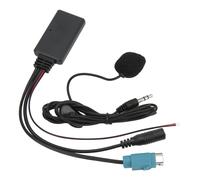 Interfaz de música AUX estéreo Módulo adaptador Bluetooth Adaptador de audio con micrófono Llamada manos libres Reemplazo Transmisión de audio
