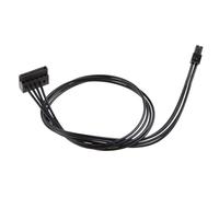 Interfaz de placa base, cable de alimentación pequeño de 4 pines a SSD, 35,5 cm de largo MINI-4 pines Turn Individual Fuente de alimentación, conector banana, enchufe, tornillo, conexión de soldadura