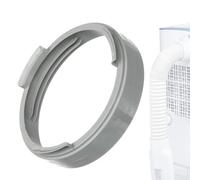 Interfaz del adaptador de manguera - Tubo de escape Boquilla cuadrada Interfaz de canal de escape para mangueras de escape de 5" de diámetro, accesorios de aire acondicionado Acoplamiento de manguera
