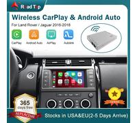 Interfaz inalámbrica Carplay Android Auto Mirror Link AirPlay Ai Box para Land Rover/Jaguar/Range Rover/Evoque/Discovery 2016-2018 Harman 8 inches