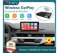 Road Top inalámbrico Android Auto para Audi Car Q5 2018-2019 interfaz Carplay Mirror Link Air Play CLU 8
